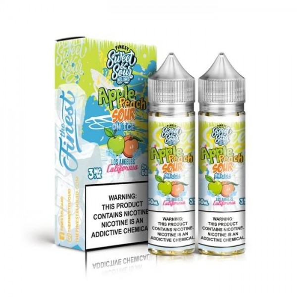 Apple Peach Sour on Ice by The Finest E-Liquid