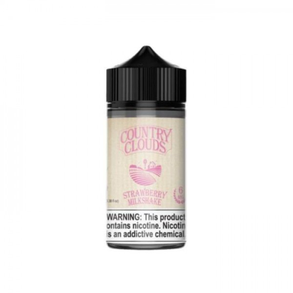 Strawberry Milkshake Vape Juice by Country Clouds