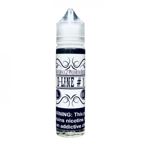 D-Line #1 Tobacco Free Nicotine Vape Juice by Vape Daugz