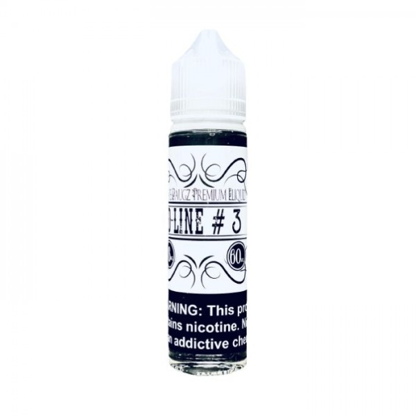 D-Line #3 Tobacco Free Nicotine Vape Juice by Vape Daugz