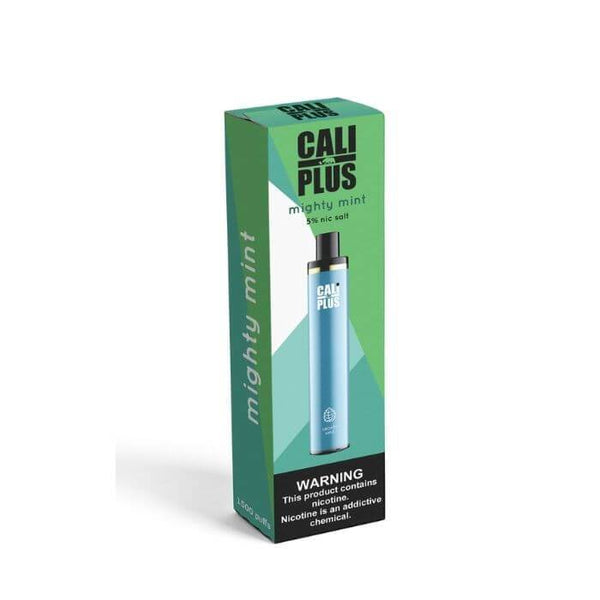 Mighty Mint Disposable Vape by Cali Plus - 1500 Puffs