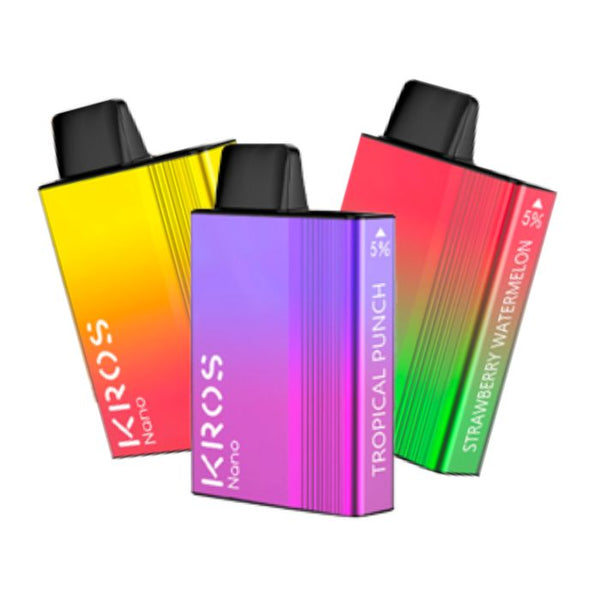 KROS Nano Rechargeable Disposable Vape - 5000 Puffs