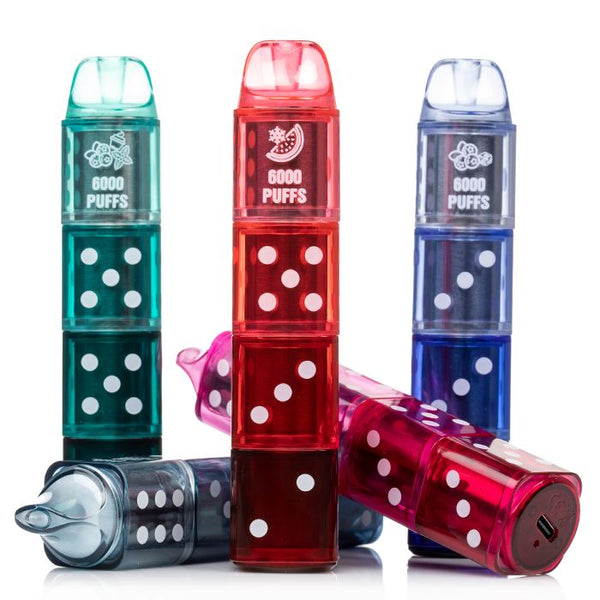 Glamee Dice 6000 Disposable Vape Pen - 6000 Puffs