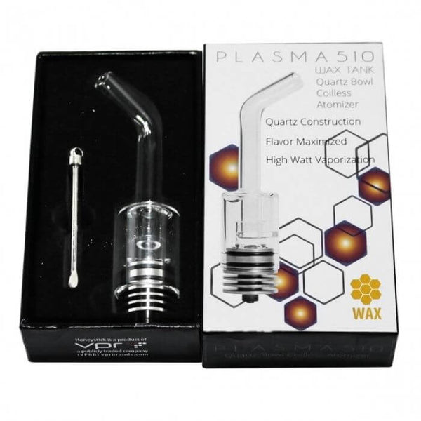 Honey Stick Plasma 510 Quartz Wax Cartridge Kit