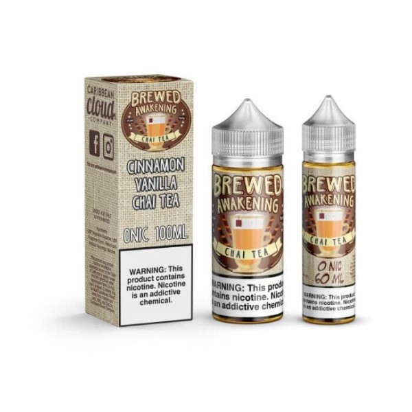 Brewed Awakening Cinnamon Vanilla Chai Tea by Caribbean Cloud Company eJuice