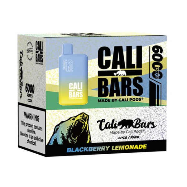 Cali Bars V2 Disposable Vape Pen - 6000 Puffs