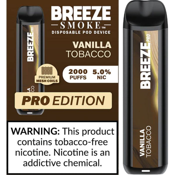 Breeze Pro Disposable Vape - 2000 Puffs