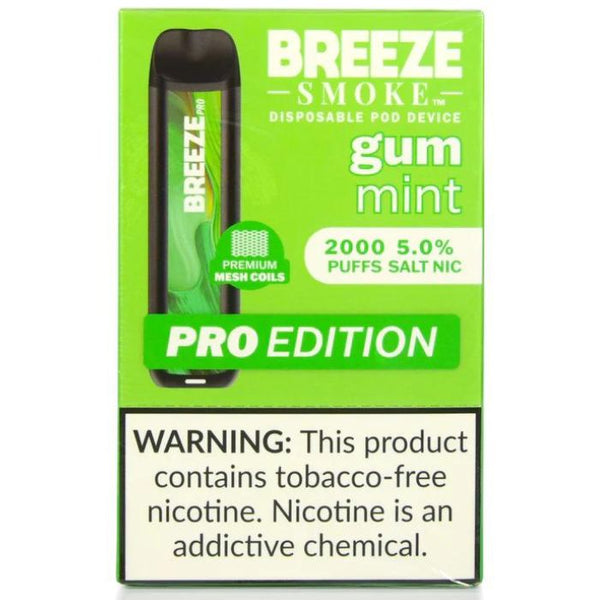 Breeze Pro Disposable Vape - 2000 Puffs