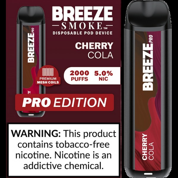 Breeze Pro Disposable Vape - 2000 Puffs