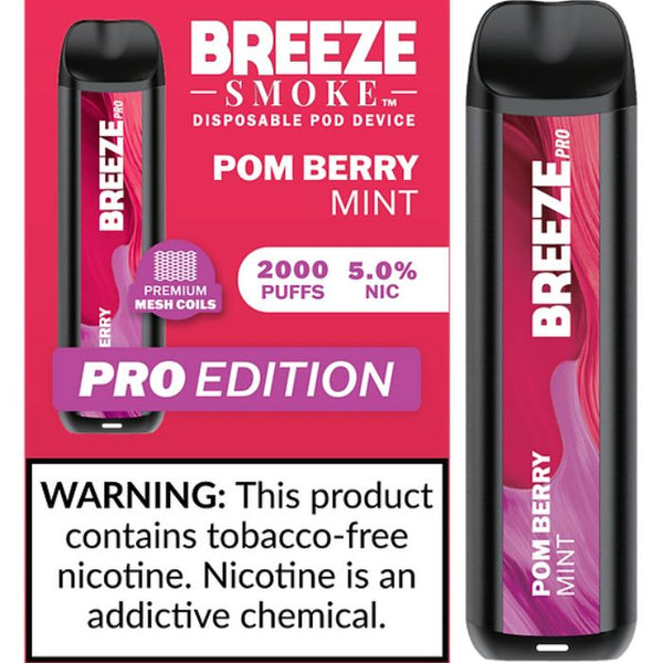 Breeze Pro Disposable Vape - 2000 Puffs