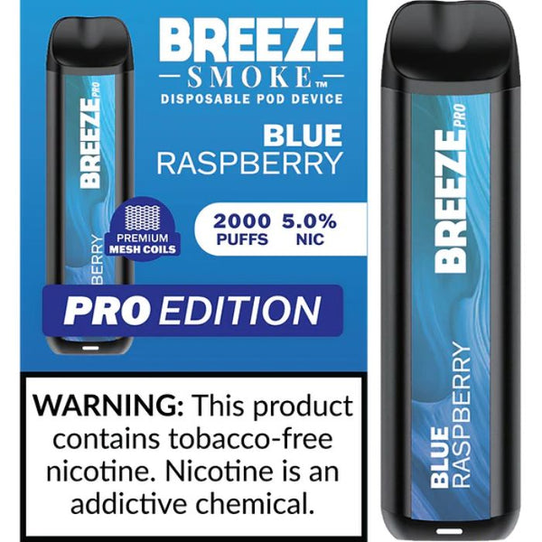 Breeze Pro Disposable Vape - 2000 Puffs