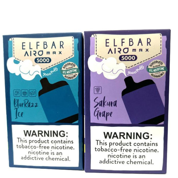 Elf Bar Airo Max Disposable Vape - 5000 Puffs