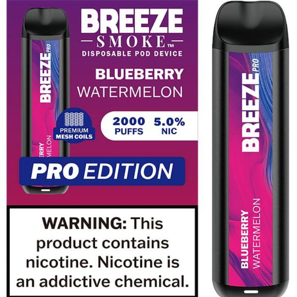 Breeze Pro Disposable Vape - 2000 Puffs