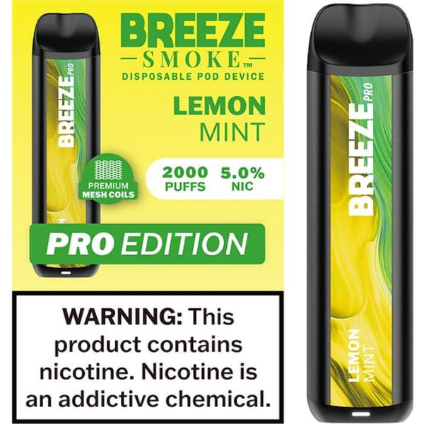 Breeze Pro Disposable Vape - 2000 Puffs