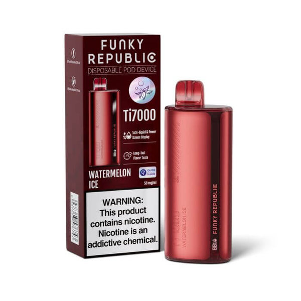 Elf Bar Funky Republic Ti7000 Disposable Vape - 7000 Puffs