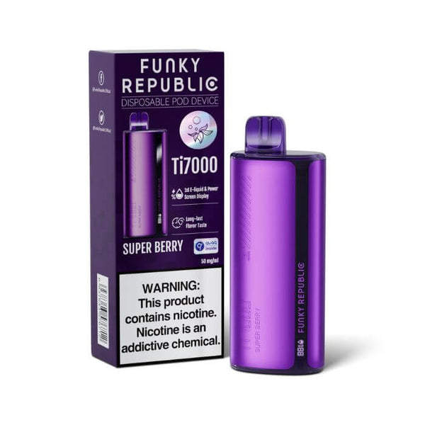 Elf Bar Funky Republic Ti7000 Disposable Vape - 7000 Puffs