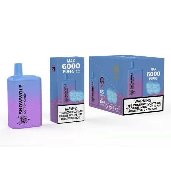 SnowWolf Max 6000 Disposable Vape - 6000 Puffs