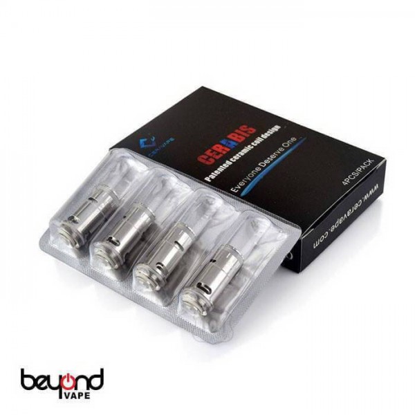 Beyond Vape Ceravape Cerabis 0.4-0.5ohm Ceramic Coils (4-Pack)